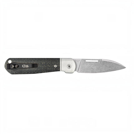 Case® Highbanks® Slipjoint – Black Burlap Micarta® | CPM-20CV | CA42230