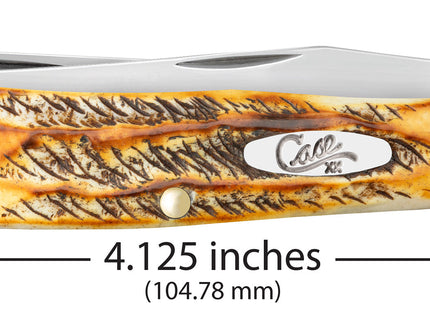 Case CA5968 - Case 6.5 BoneStag®  Trapper with Pocket Clip