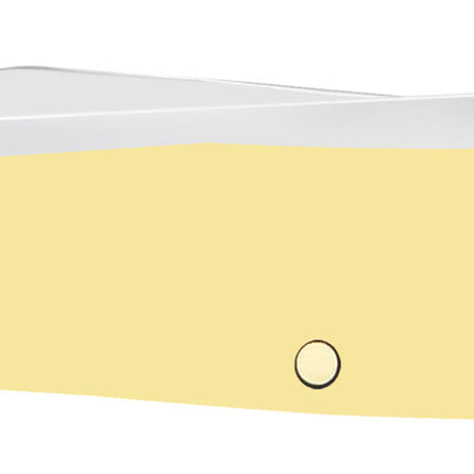 Case CA81091 - U.S. Navy® Embellished Smooth Yellow Synthetic Trapper