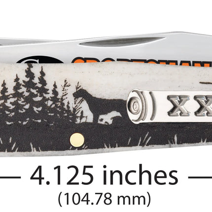 Case XX Sportsman Series Smooth Bone Bird Dog Trapper CA81224 by Case®