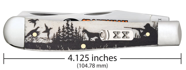 Case XX Sportsman Series Smooth Bone Bird Dog Trapper CA81224 by Case®