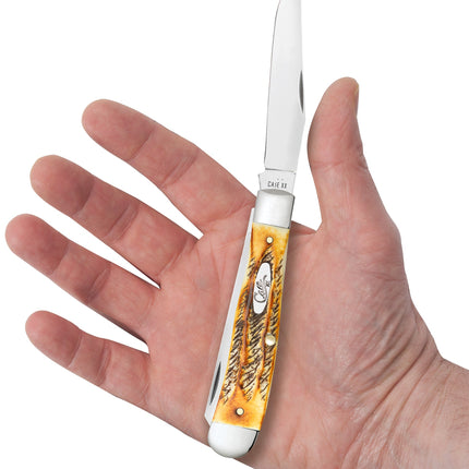 Case CA5968 - Case 6.5 BoneStag®  Trapper with Pocket Clip