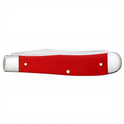 Case CA80500 - Scouting America™  Embellished Smooth Red Synthetic Trapper Trapper Gift Set