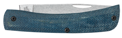 WR Case XX Sod Buster Jr Blue Denim Micarta and White G10 Laminate by Case®