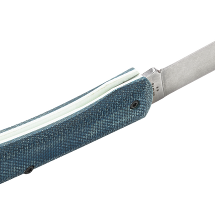WR Case XX Sod Buster Jr Blue Denim Micarta and White G10 Laminate by Case®