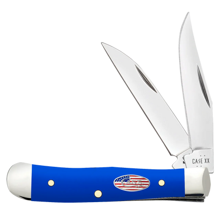 ROYAL BLUE SYN TINY TRAPPER by W.R. Case & Sons Cutlery Co.