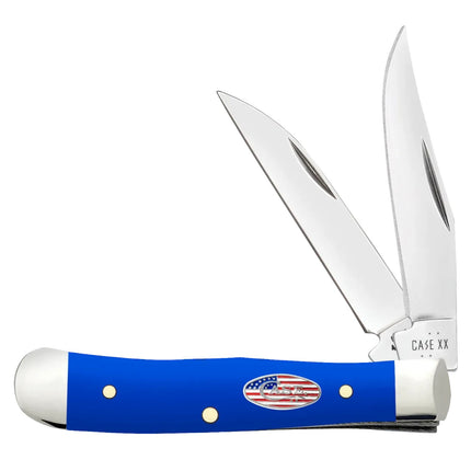 ROYAL BLUE SYN TINY TRAPPER by W.R. Case & Sons Cutlery Co.