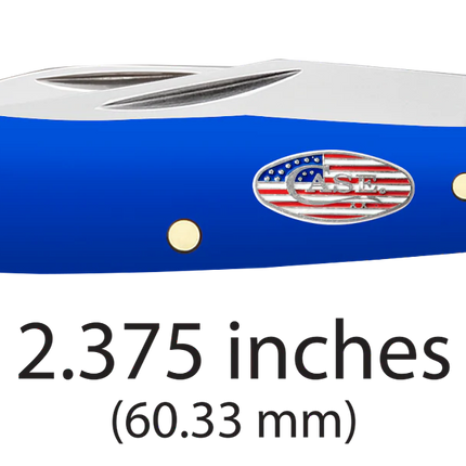 ROYAL BLUE SYN TINY TRAPPER by W.R. Case & Sons Cutlery Co.
