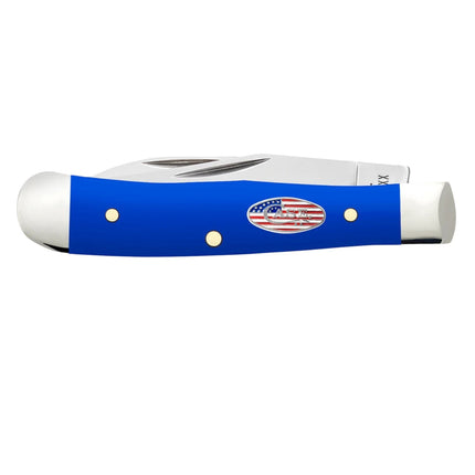 ROYAL BLUE SYN TINY TRAPPER by W.R. Case & Sons Cutlery Co.