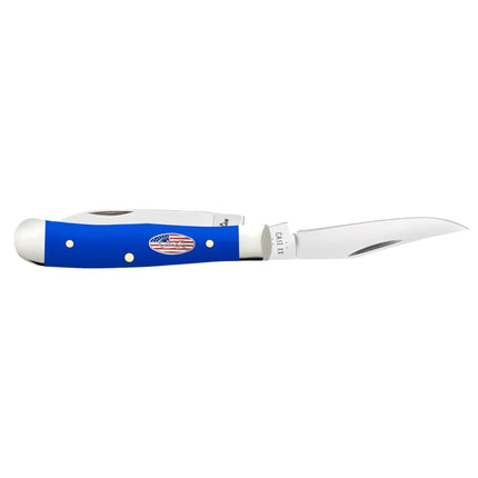 ROYAL BLUE SYN TINY TRAPPER by W.R. Case & Sons Cutlery Co.