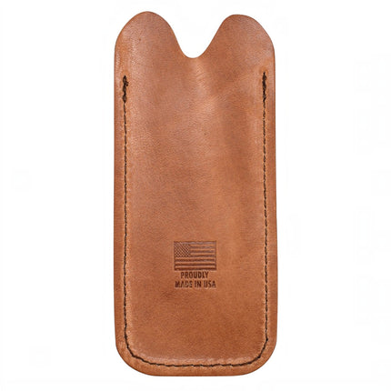Case® Genuine Brown Leather Knife Slip – Case XX Logo, Made in USA