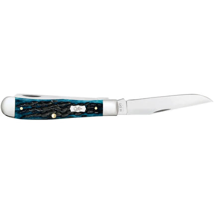 Case XX Trapper Pocket Knife (Mediterranean Blue Bone, CA51850) by Case®
